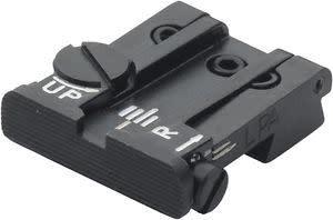 LPA TPU Adjustable Rear Sight for Colt 70 80 and 90 White Dot Tpu40mk?>