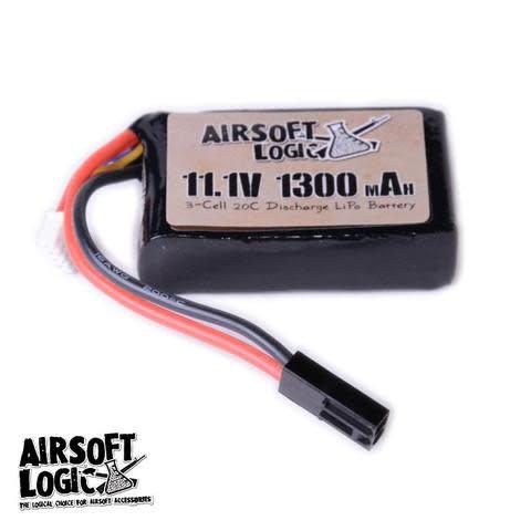 Airsoft Logic 11.1V Li-po Battery 1100maH (PEQ 15)?>