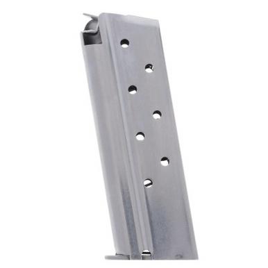 Metalform 1911 9MM Stainless Steel 8 Round Compact Magazine, Welded Base?>
