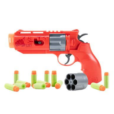 REKT Jury CO2 Foam Dart Revolver, 130 fps, Red?>