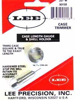 Lee Precision 357 Magnum Case Length Gauge & Shell Holder?>
