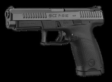 CZ P-10 SC 9mm Pistol, 4.5" Barrel, Black?>