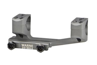 Warne Extended 20 MOA 30mm, 1 Piece Ultra High Mount/Ring Set, Grey?>
