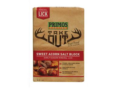 Primos Take Out Sweet Acorn Salt Deer Attractant Block 4 lb?>