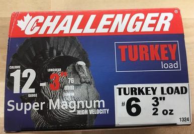 Challenger Turkey Load, 12ga 3" 2oz #6, 10 Rnds?>