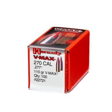Hornady .270 -6.8mm 110 gr V-Max w Cannelure 100 count?>