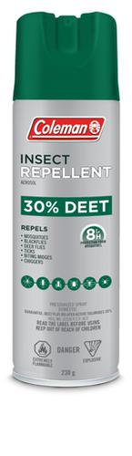 Coleman 30% Deet Insect Repellent, Aerosol 230 g?>