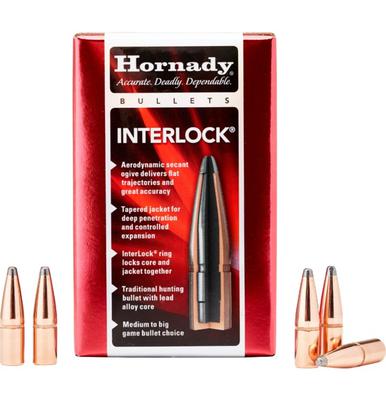Hornady Interlock 7mm (.284") Projectiles, 139 gr SP, Box of 100?>