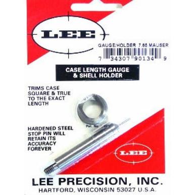 Lee Precision 7.65 Mauser Case Length Gauge & Shell Holder?>