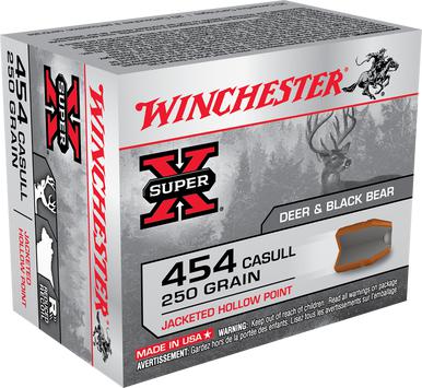 Winchester Super-X 454 Casull, 250 Gr, JHP, 20 Rd?>
