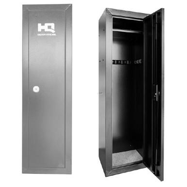 HQ Outfitters 10 Gun Steel Cabinet, 53" x 15.5" x 14", Key Lock?>