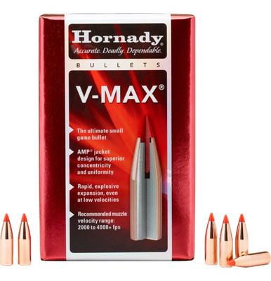 Hornady 6 mm, .243, 87 Gr V-Max Bullet, Box of 100?>
