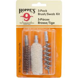 Hoppe's Brush/ Swab Kit, 12 Ga, 3 Pk?>