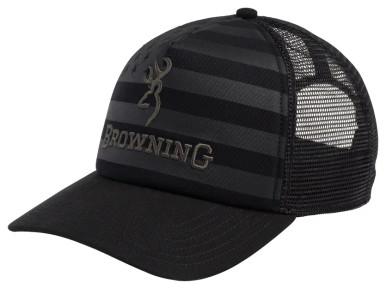 Browning Foam Trucker Flag Cap, Black?>