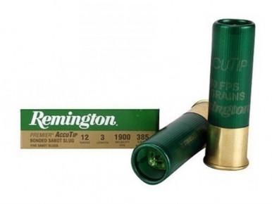 Remington 12 Ga 3" Accutip Sabot Slug,  5 Rnds?>