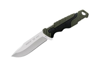 Buck Knife 658 Pursuit Small Fixed Knife, Green Molded Handle?>
