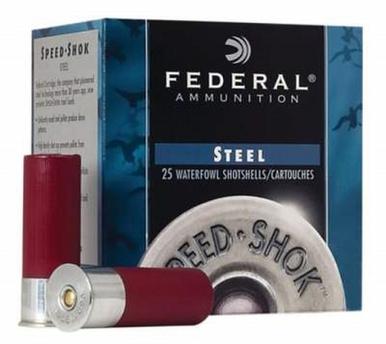 Federal Speed Shok  10 Ga, 3-1/2", 1-1/2 oz,, #2 Steel Shot, 25 Rds?>