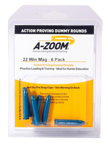A-Zoom 22 WMR Dummy Rounds, 6 Pack?>