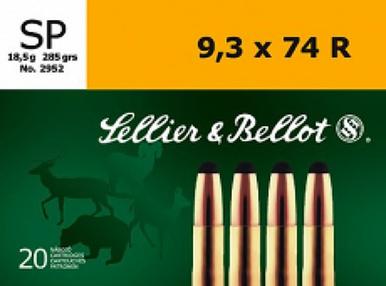 Sellier & Bellot 9.3x74R, 285 gr SP , 20 Rds?>