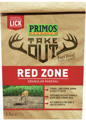 Take Out Mineral Granular Red Zone, 4.5 Bag?>