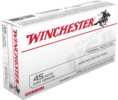 Winchester USA 45 ACP 230 Gr, JHP, 50 Rds?>