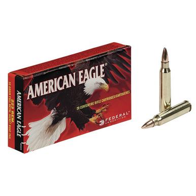 Federal American Eagle .223 Rem, 55 Gr, FMJ (MC), 20 Rds?>