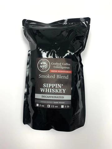 Smoked Blend Sippin' Whiskey Decaf Coffee, 12 Oz?>