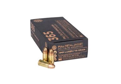 Sig Sauer 9mm Elite Performance Pistol 365 FMJ, 115 Gr, 50 Rnds?>