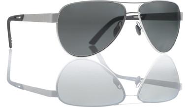 Revision Alphawing Sport Metal Sunglasses, Polarized Gray?>