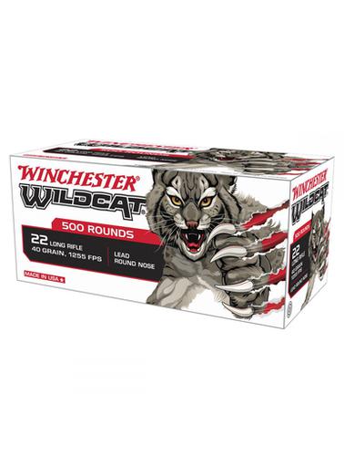 Winchester Wildcat 22LR 40gr Lead RN, Box of 500?>