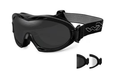 Wiley X NERVE GOGGLE GREY/CLEAR/BLACK FRAME?>