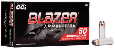 CCI Blazer 44 Mag, 240 Gr, JHP, 50 Rds?>
