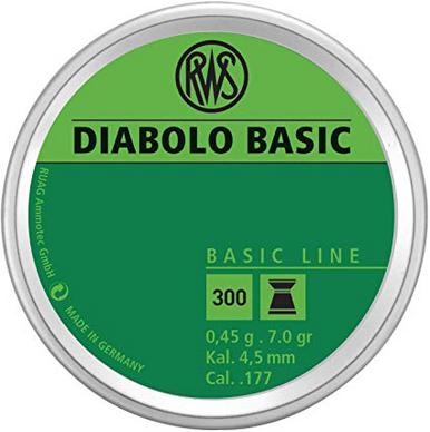 RWS Diabolo Basic Pellets .177 Caliber 300 Count Tin?>