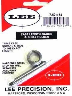 Lee Precision 7.62x54R Case Length Gauge & Shell Holder?>