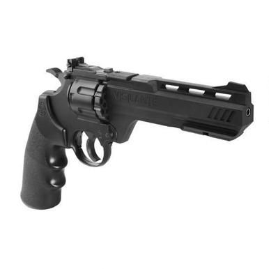 Crosman Vigilante CO2 .177 Air Pistol Revolver Steel, Black?>