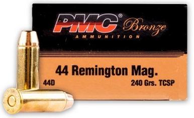 PMC Bronze .44 Rem Mag, 240 Gr, TCSP, 25 Rds?>