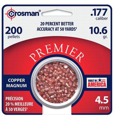 Copper Magnum .177 Premier Domed Pellet, 200 Count?>