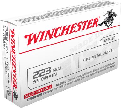 Winchester 223 Rem 55 Gr, FMJ, 20 Rds?>