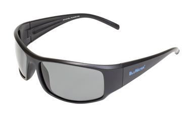 BluWater Florida 1 Polarized Sunglasses, Matte Black/Grey?>