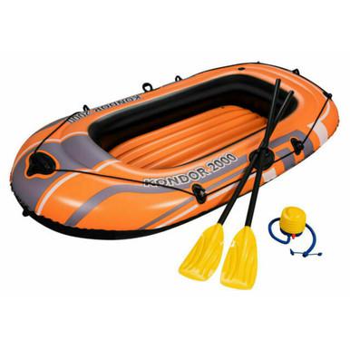 Bestway H20 Go! Kondor 2000 Inflatable Boat, 6'2" x 39"?>