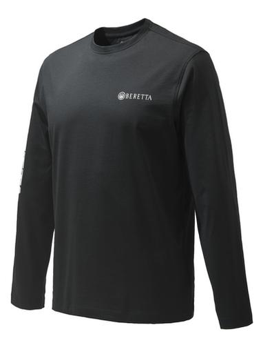 Beretta Team Long Sleeve Shirt, Black, X Large?>