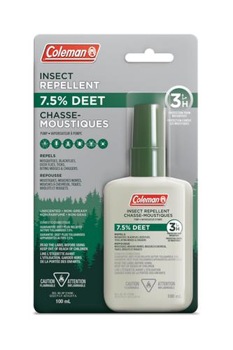 Coleman 7.5% Deet Insect Repellent, Liquid, 100 mL?>