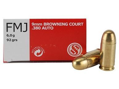 Sellier & Bellot 380 Auto/ 9mm Browning  FMJ 50 rounds?>