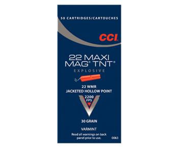 CCI 22 WMR Maxi-Mag TNT 30gr JHP Box of 50?>