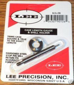 Lee Precision 6.5x55 Swedish Case Length Gauge & Shell Holder?>
