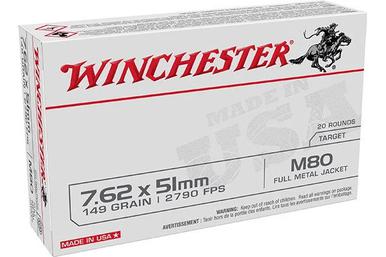Winchester 7.62x51mm Nato 149 Gr Best Value USA, Box of 20?>