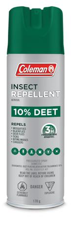 Coleman 10% Deet Insect Repellent, Aerosol 170 g?>