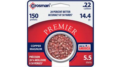 Crosman Copper Magnum Domed .22 Cal Pellet, 150 Ct?>