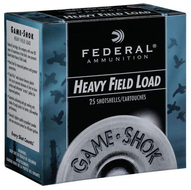 Federal Game Shok Heavy Field 12 Ga, 2 3/4", 1 1/4 Oz, Lead #7.5, 25 Rds?>