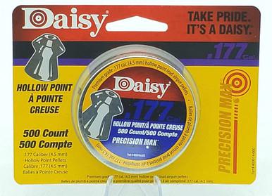 Daisy Precision Max .177 Cal (4.5mm) Hollow Point, 500 Ct?>
